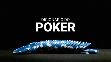 Cooler Dicionario De Poker