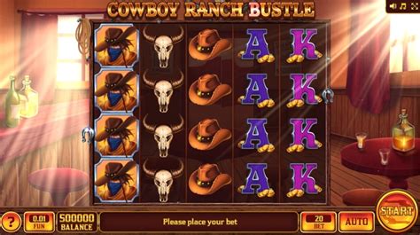 Cowboy Ranch Bustle Blaze