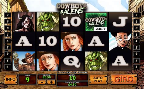 Cowboys E Aliens Slot