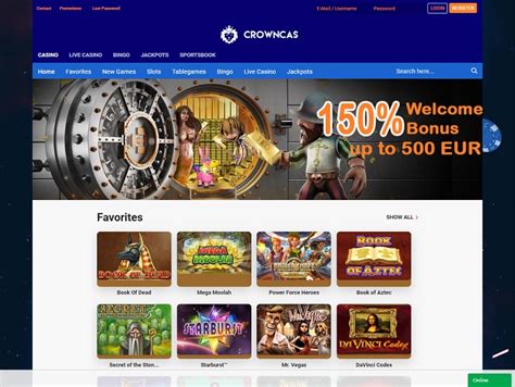 Crowncas Casino Login