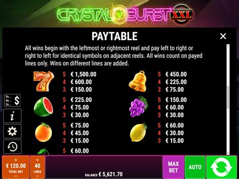 Crystal Burst Xxl Netbet