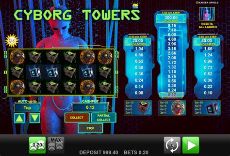 Cyborg Towers 1xbet