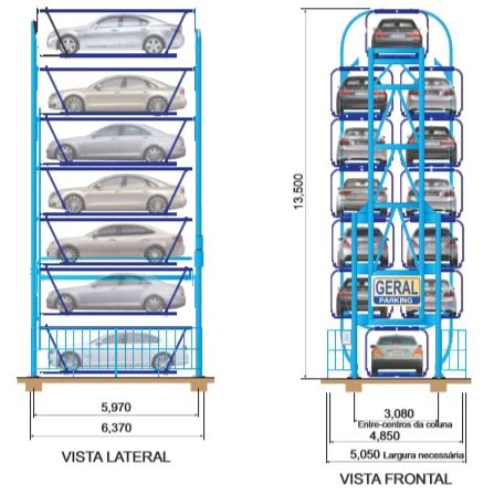 Cypress Torres De Estacionamento Slot Para Venda