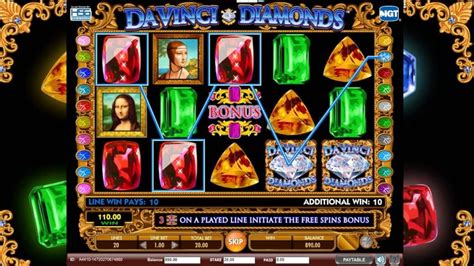 Davinci Diamante Online Slots Livres