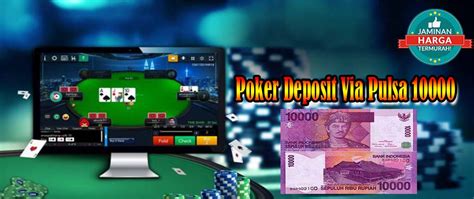 Deposito De Poker Paling Murah