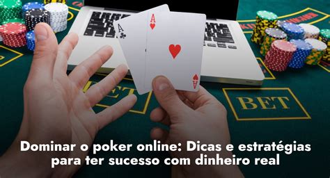 Dinheiro De Poker Fazendo A Estrategia