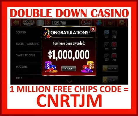 Doubledown Casino Dupla De Chips Codigo Promocional