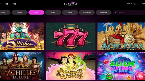 El Royale Casino Online