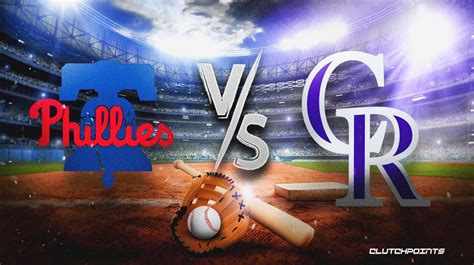 Estadisticas de jugadores de partidos de Colorado Rockies vs Philadelphia Phillies