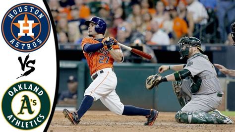 Estadisticas de jugadores de partidos de Oakland Athletics vs Houston Astros