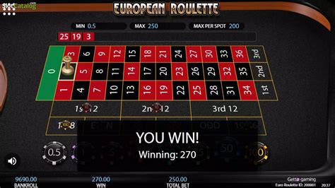 European Roulette Getta Gaming Bwin