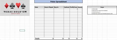 File Excel Banca De Poker