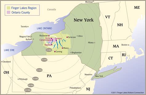 Finger Lakes Casino Mapa