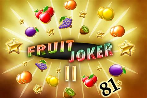 Fruit Joker Ii Novibet