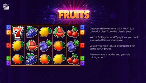 Fruits Holle Games Betsson
