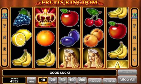 Fruits Kingdom Pokerstars