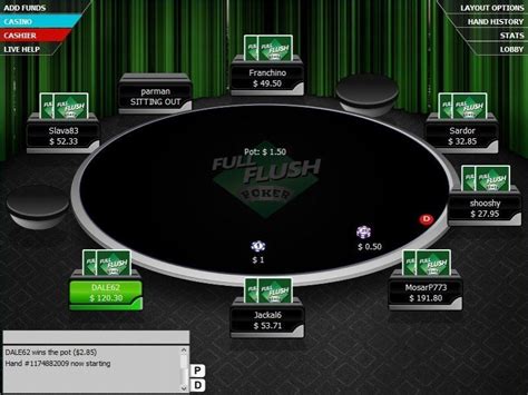Full Flush Poker Bancario
