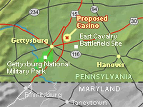 Gettysburg Casino Localizacao