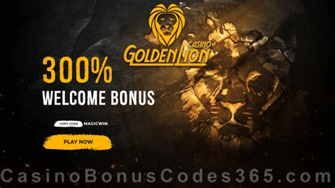 Golden Lion Casino Bonus