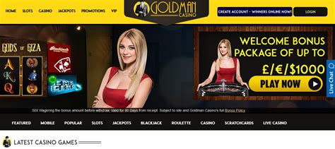 Goldman Casino Mobile