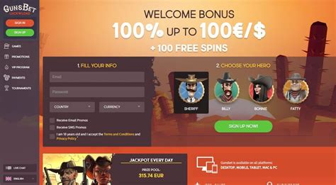 Gunsbet Casino Login