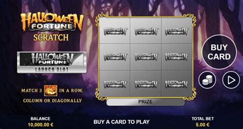 Halloween Fortune Scratch Bwin