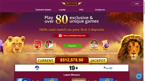 High Flyer Casino Bonus