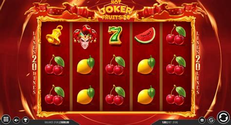 Hot Joker Fruits 20 888 Casino