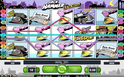 Jack Hammer Slot Livre