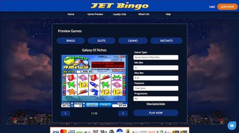 Jet Bingo Casino Apostas