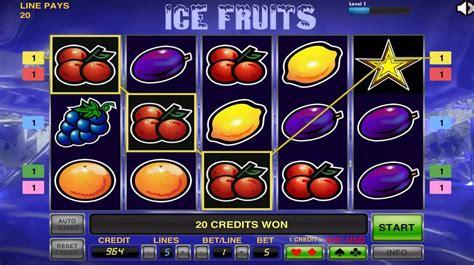 Jogar 20 Icy Fruits Com Dinheiro Real