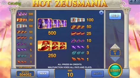 Jogar Hot Zeusmania Pull Tabs Com Dinheiro Real
