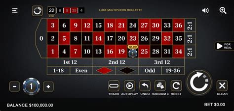 Jogar Luxe Roulette Multipliers Com Dinheiro Real