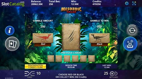 Jogar Mesozoic Tales Com Dinheiro Real