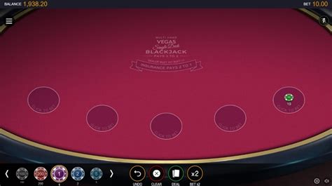 Jogar Multihand Vegas Single Deck Blackjack No Modo Demo