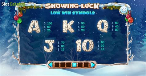 Jogar Snowing Luck Christmas Edition Com Dinheiro Real