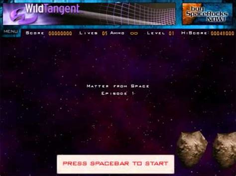 Jogar Space Rocks No Modo Demo