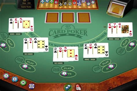 Jogar Three Card Poker 2 No Modo Demo