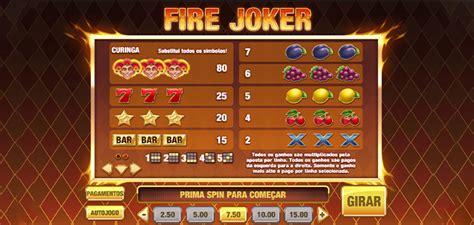 Jogar Wildfire Joker No Modo Demo