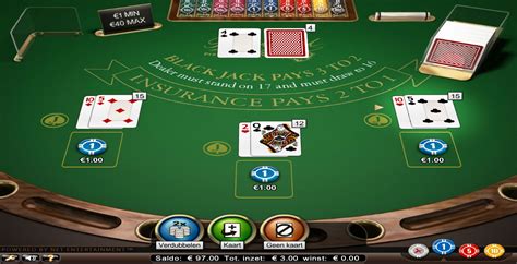 Jogue Blackjack Netent Online