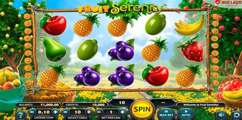 Jogue Fruit Serenity Online