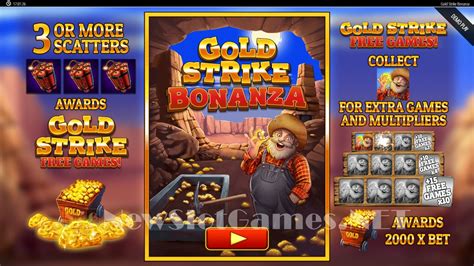 Jogue Gold Strike Bonanza Online