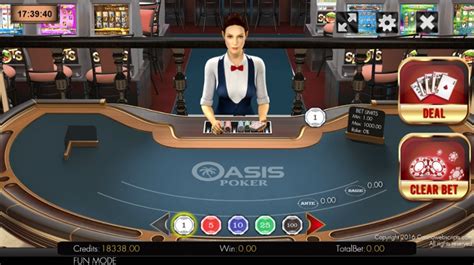 Jogue Oasis Poker 3d Dealer Online