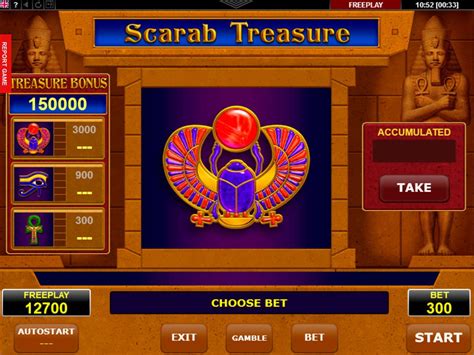 Jogue Scarab Treasure Online