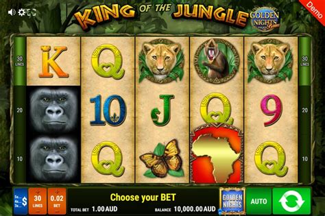 King Of The Jungle Golden Nights Bonus Parimatch