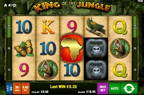 King Of The Jungle Slot Gratis