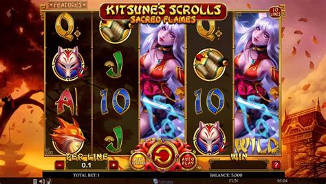 Kitsune S Scrolls Sacred Flames 888 Casino