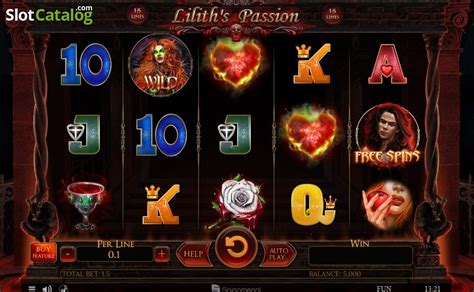 Lilith Passion 15 Lines Slot Gratis