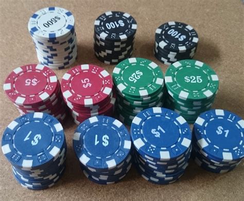 Limpeza Paulson Fichas De Poker