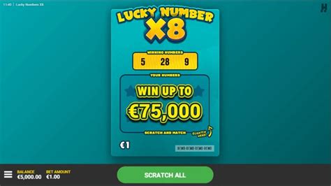 Lucky Number X8 Betfair